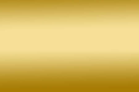 Luxury gold background, metal polished texture golden steel sheet with gradient light shiny glitterの写真素材