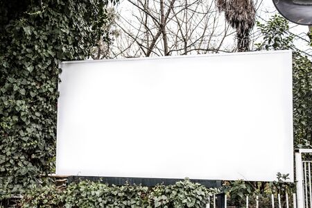 Billboard advertising mockup and templateの写真素材