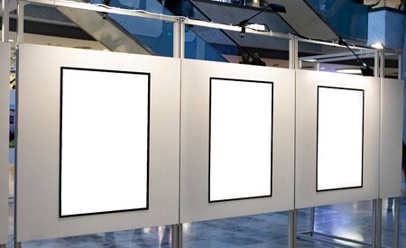 Billboard advertising mockup and templateの写真素材