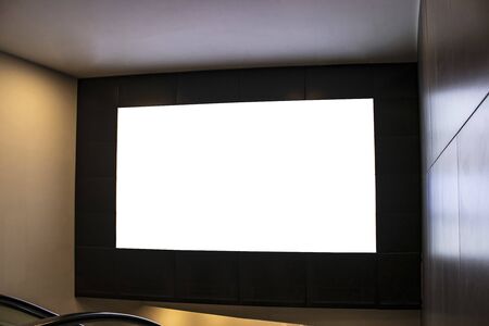 Billboard advertising mockup and template