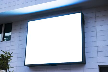 Billboard advertising mockup and templateの写真素材