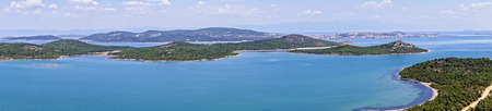 Panoramic view of Aegean Sea