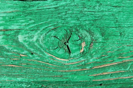 old, painted wood structureの写真素材