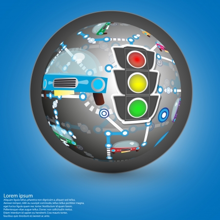 auto backgroundのイラスト素材