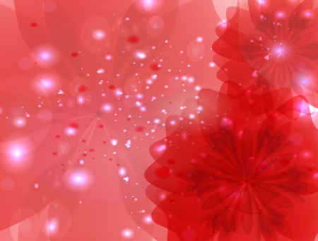 pink flowersのイラスト素材