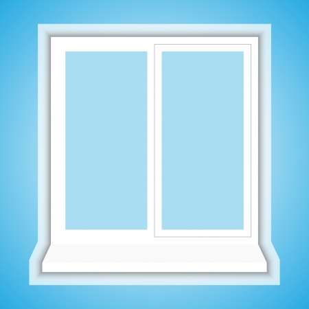 Modern colorful design windowのイラスト素材