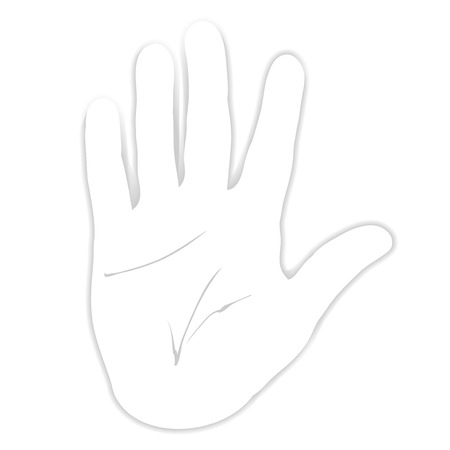 hand printsのイラスト素材