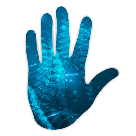 hand printsのイラスト素材