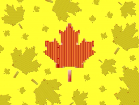 background from the leavesのイラスト素材