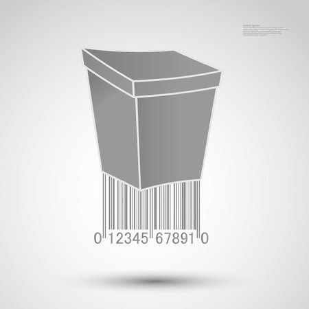 Bar code  Vector illustration のイラスト素材