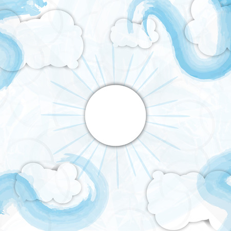 sunny dayのイラスト素材