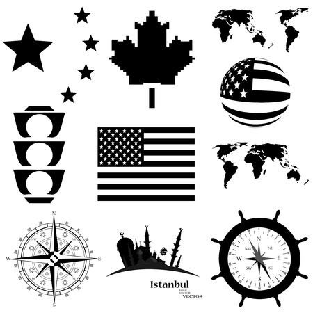 set travelerのイラスト素材