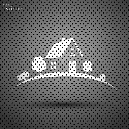 Vector House iconのイラスト素材