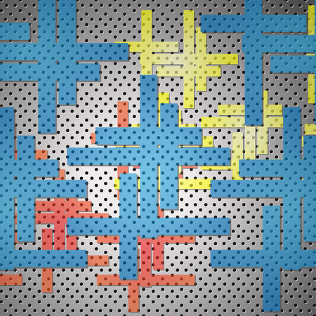 abstract bright lineのイラスト素材