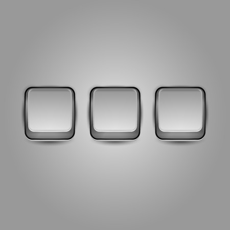 Buttonのイラスト素材