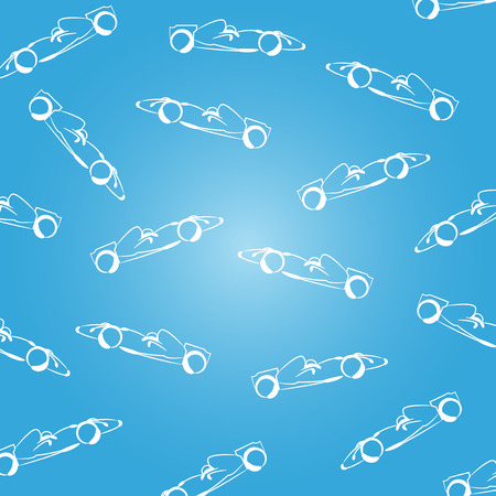 racing carsのイラスト素材