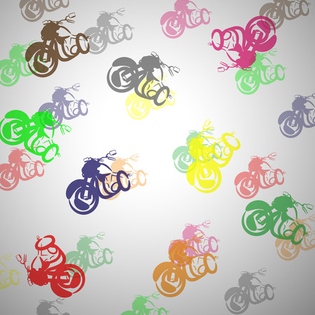 motorbikeのイラスト素材