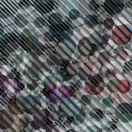 structure of the moleculeのイラスト素材