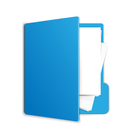 Folder illustrationのイラスト素材