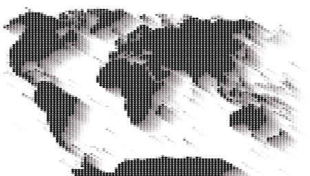 World Map Illustrationのイラスト素材