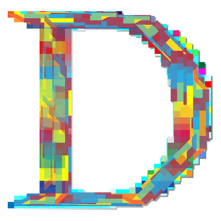 letter Dのイラスト素材