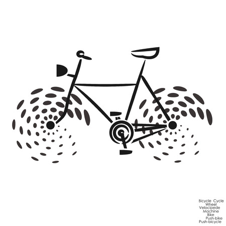 bicycleのイラスト素材
