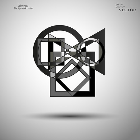 geometric shapesのイラスト素材