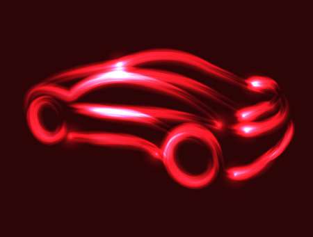 abstract carのイラスト素材