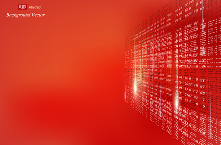 Background abstract binary codeのイラスト素材
