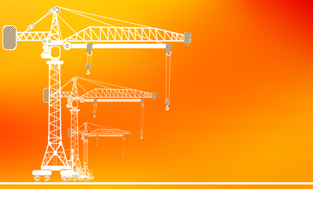 high-altitude craneのイラスト素材