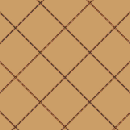 Vector seam of squares, abstract background threadのイラスト素材