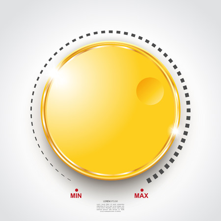 On background isolated object abstract control volumeのイラスト素材