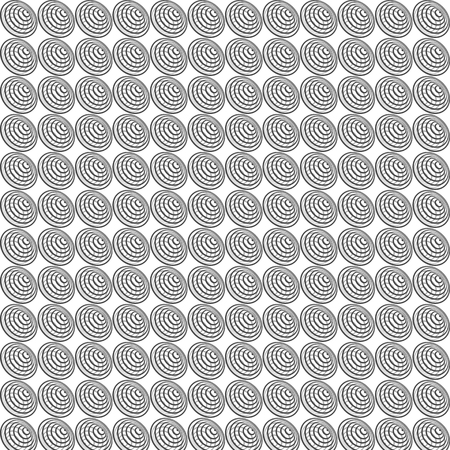 Seamless abstract black and white pattern backgroundのイラスト素材
