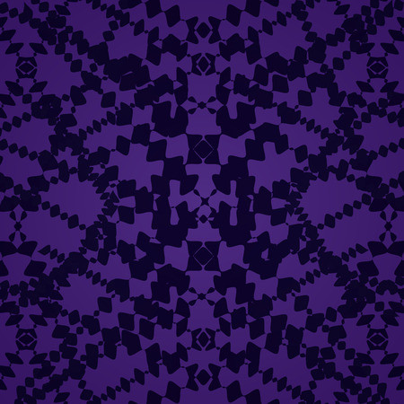 Abstract pattern on purple backgroundのイラスト素材