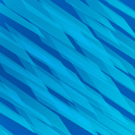 Abstract shapes on blue backgroundのイラスト素材