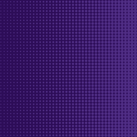 Halftone from the right side of the purple dots on purple backgroundのイラスト素材