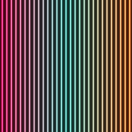 Neon colored background of vertical linesのイラスト素材