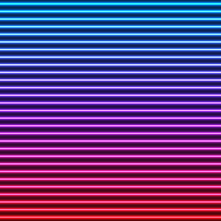 Neon colored background of horizontal linesのイラスト素材