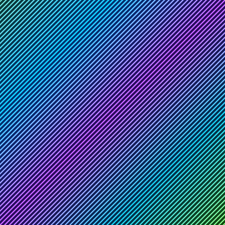 Neon colored background of diagonal lines