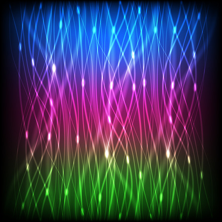 Abstract background of colorful neon vertical linesのイラスト素材