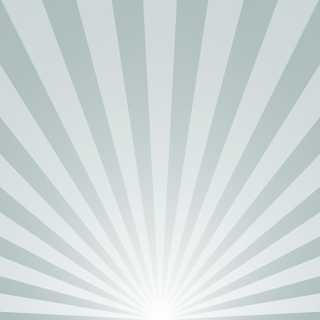 The sunrise with sunbeams on gray backgroundのイラスト素材