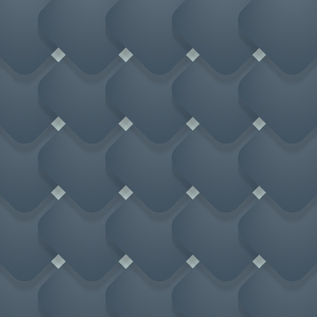 Gray squares with rounded corners on gray backgroundのイラスト素材