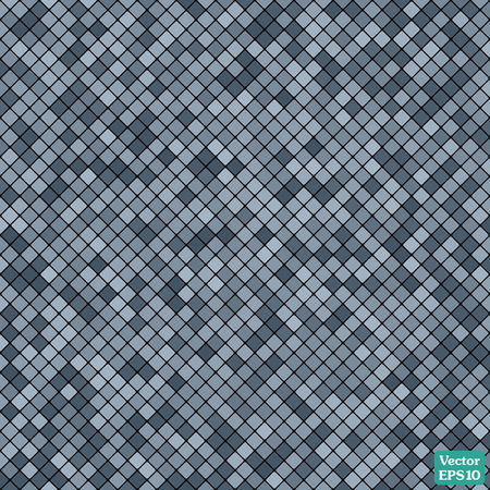 Abstract mosaic background of pixel pattern grid gray squaresのイラスト素材