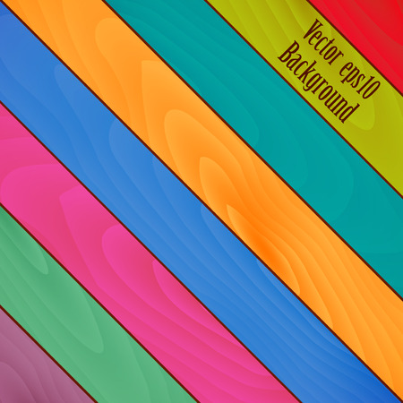 Colored wooden texture background of the diagonal boardsのイラスト素材