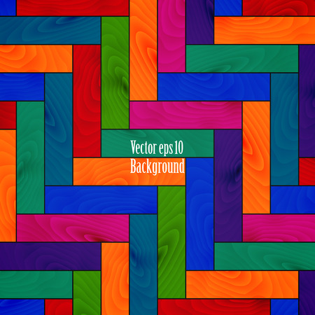 Colorful wooden texture background of parquetのイラスト素材