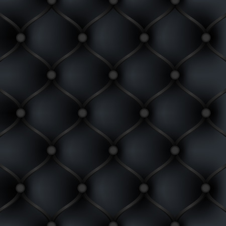 Black leather upholstery furniture backgroundのイラスト素材