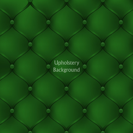 Green leather upholstery furniture. textured backgroundのイラスト素材