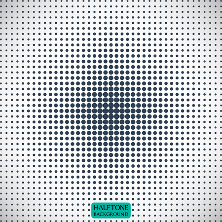 Halftone of the gray dots on gray backgroundのイラスト素材