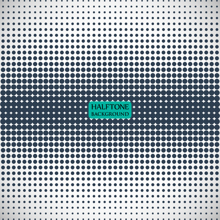 Halftone of the gray dots on gray backgroundのイラスト素材