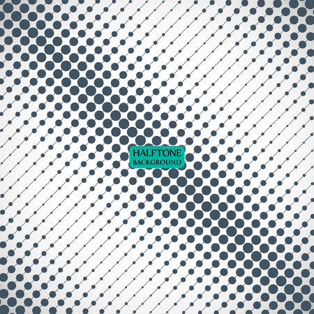 Halftone of the gray dots on gray backgroundのイラスト素材